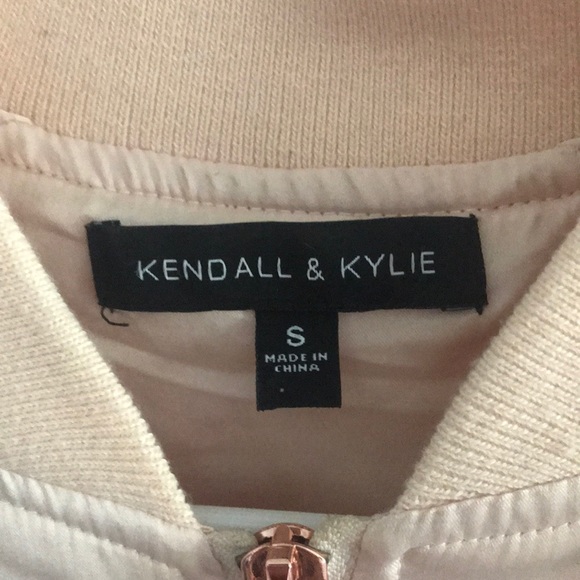 Kendall and Kylie Satin Zip Up - Picture 3 of 3